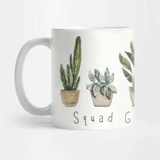 Squad Goals Potted Plants Plant Lady Cactus Mug